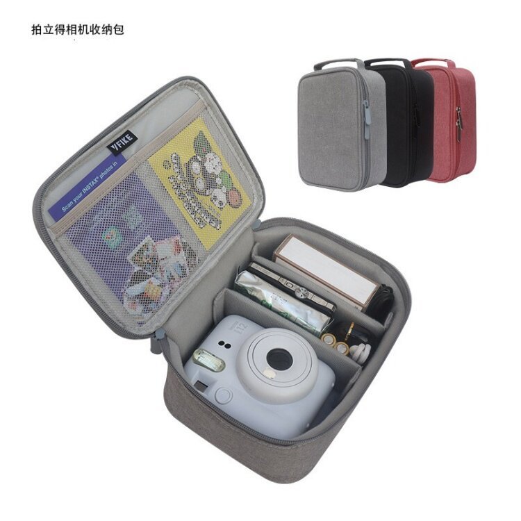 Thích hợp cho Fuji instax SQUARE SQ40 SQ6 SQ1 Túi lưu trữ máy ảnh Polaroid Túi lưu trữ Túi sau