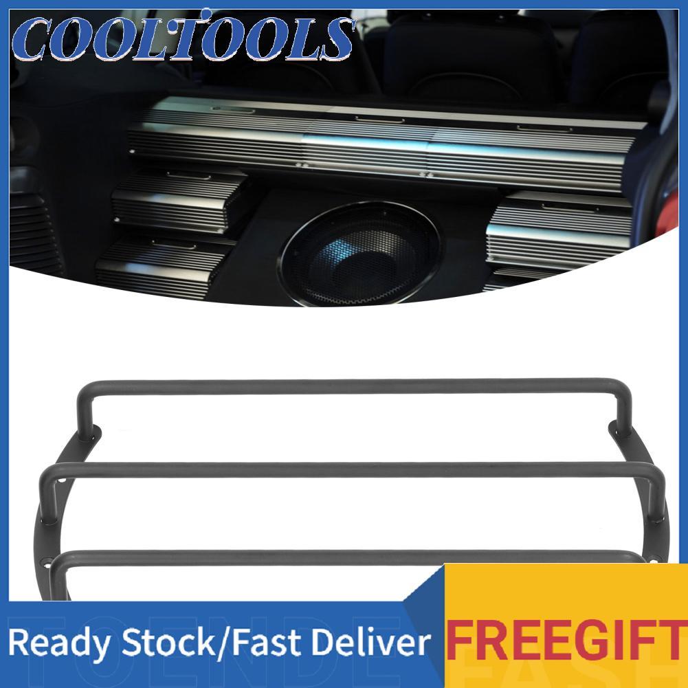 coo Car Bar Lưới tản nhiệt Loa Grill Iron Lắp đặt dễ dàng cho loa siêu trầm (12,4 inch)