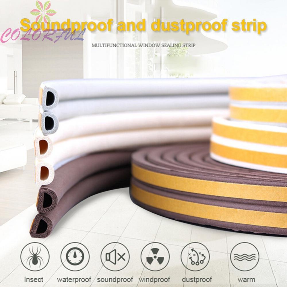 Perfect Fit for 9mm 6mm Size Doors and Casements with Selfadhesive Sealing Strip