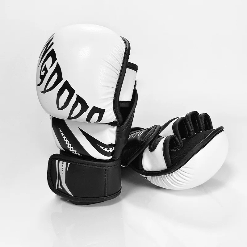 Găng Tay Đấm Bốc MMA Chuyên Nghiệp Da PU MMA Chiến Đấu Võ Thuật Găng Tay Đấm Bốc Karate Muay Thái Gă