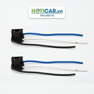 Đui Đèn Chân H4 HOTICAR H4LC1 | Jack Đèn H4 HS1 Chịu Nhiệt | Cắm Zin Không Cắt Dây