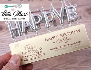 Nến happy birthday