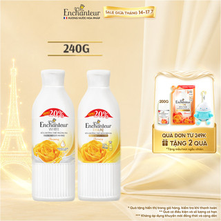 Sữa dưỡng thể Enchanteur Trắng da / Hương nước hoa Charming 240g