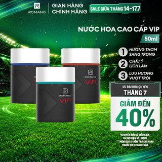 Nước hoa nam cao cấp Romano VIP 50ml
