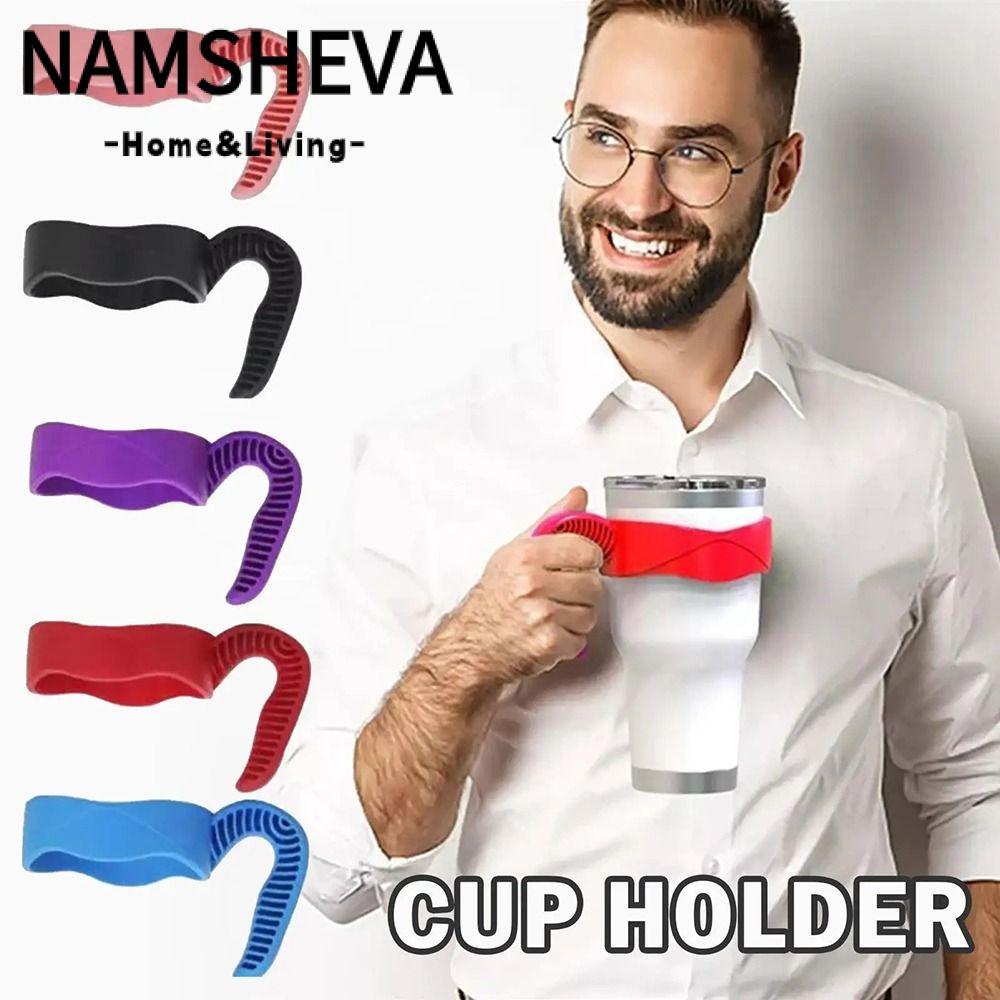 NAMSHEVA 1 Cái Giá Đựng Bình Nước, Drinkware Đế Cốc Cốc Cốc Cốc Cốc, Phụ Kiện Chai Di Động Cốc 5 Màu