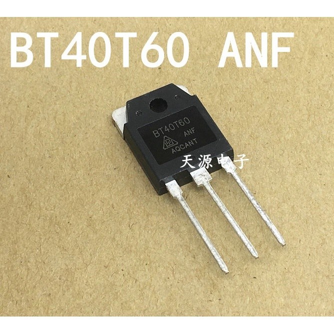 2 chiếc BT40T60 TO-3P 40T60 TO3P 40A / 600V IGBT Transistor Mới trên