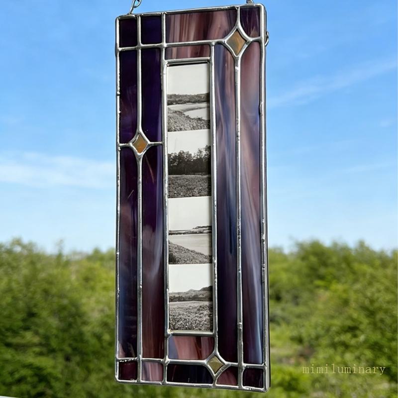 Khung ảnh Acrylic nhiều màu IVY có dây chuyền treo tường Khung Photobooth