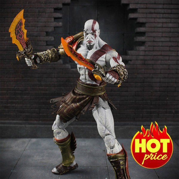 🌟GIÁ HỦY DIỆT🌟 Mô Hình Kratos Thần Chiến Tranh God Of War 3 Neca Full Box