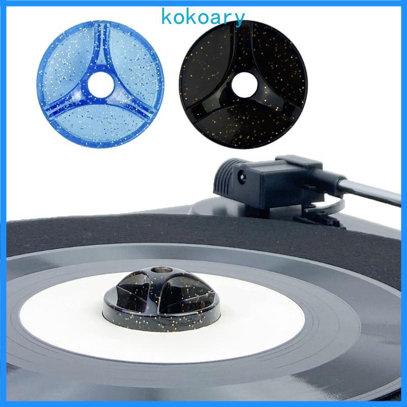 KOK 45RPM Ghi Adapter Chèn Cho Lỗ Lớn Vinyl Đĩa ABS Chống Trơn Trượt Đế
