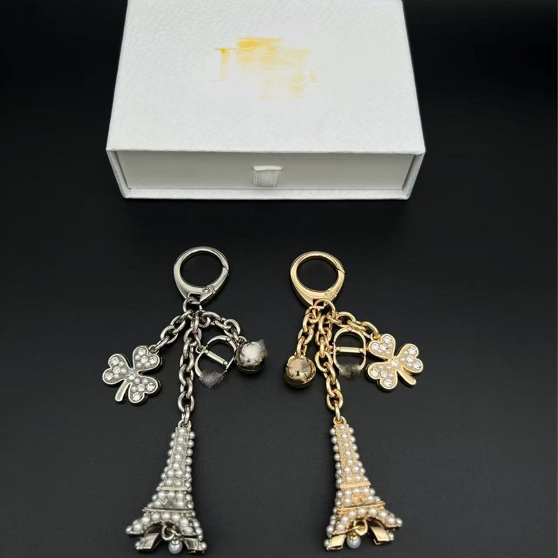 Phong Cách Mới Dijia Ngọc Trai Ngôi Sao Túi Dây Chuyền Swarovski Ngọc Trai + Vàng CD Logo + Ngôi Sao