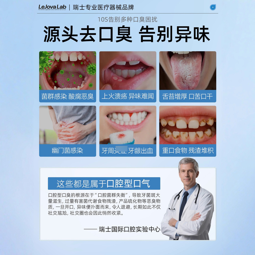 Preferred#Oral iodine-based mouthwash for bad breath removal, long-lasting fragrance, povidone-iodin
