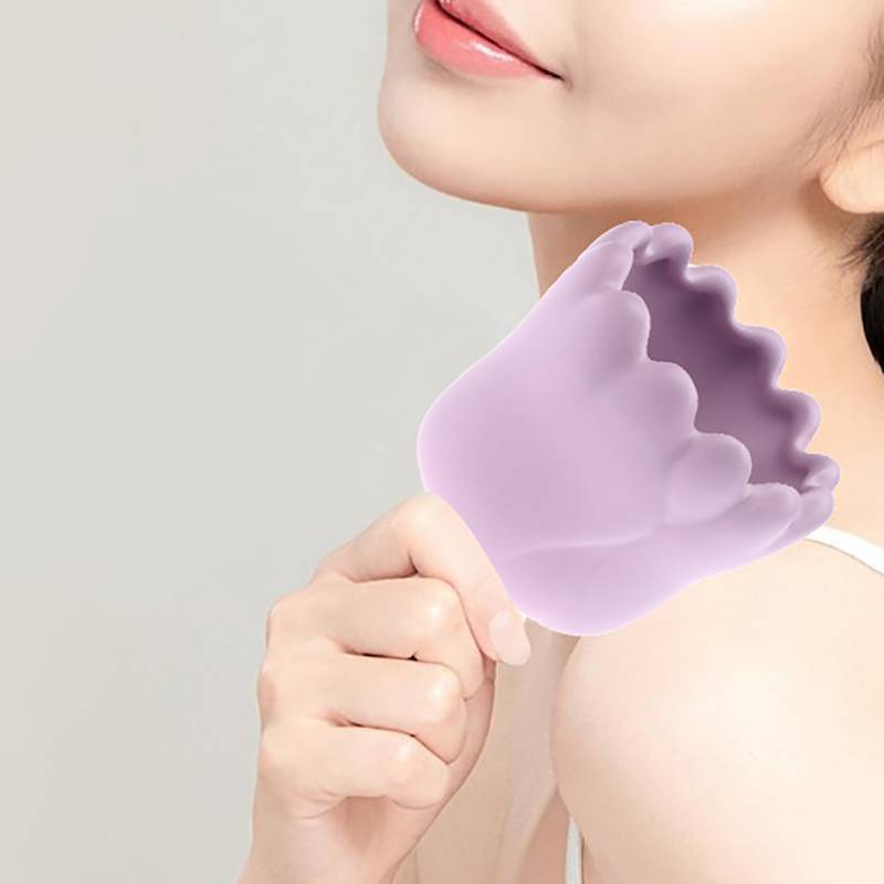 Y.X.I Tím Gốm Gua Sha Cho Mặt Body Massage Dụng Cụ Body Guasha Ban Giảm Massage Nâng Cơ Mặt Gua Sha 