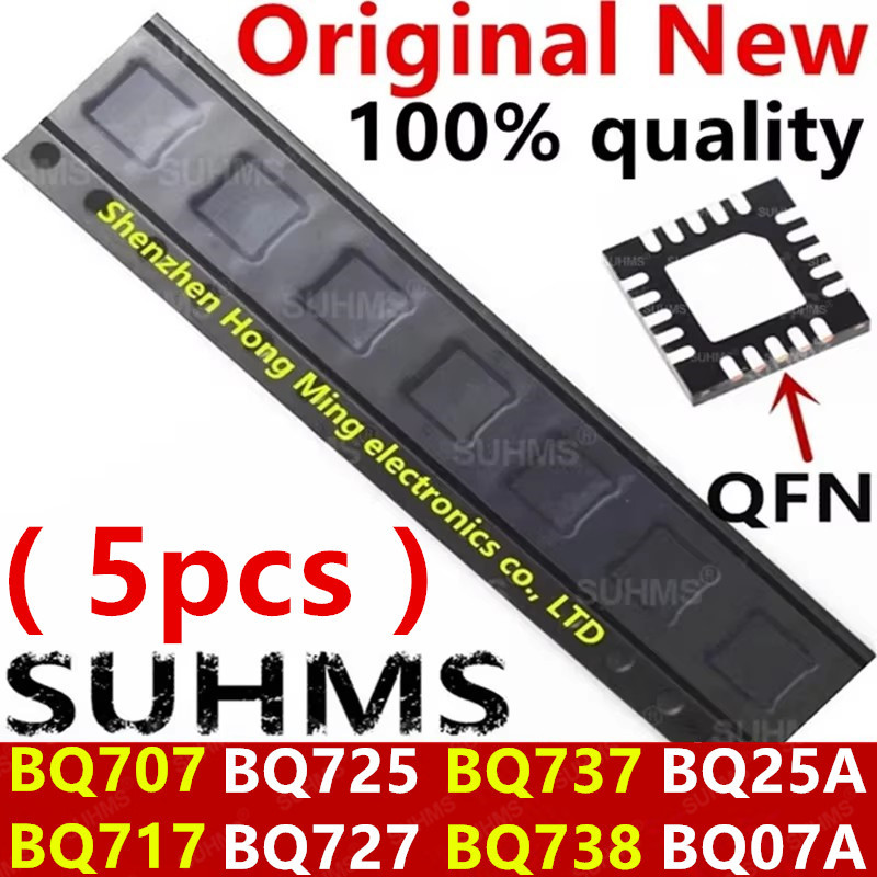 (5 chiếc) BQ25A BQ707 BQ07A BQ717 BQ725 BQ727 BQ737 BQ738 BQ24725A BQ24707 BQ24707A BQ24717 BQ24725 