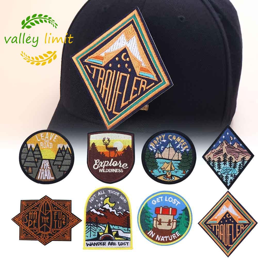 valley limit Huy hiệu VALLEY LIMIT Sắt trên Táo DIY ngoài trời