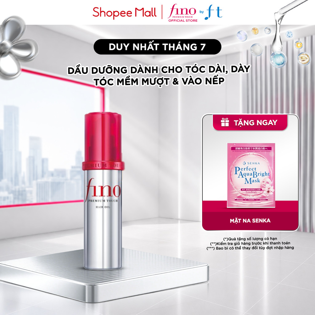 DẦU DƯỠNG TÓC CAO CẤP FINO PREMIUM TOUCH HAIR OIL B 70ml