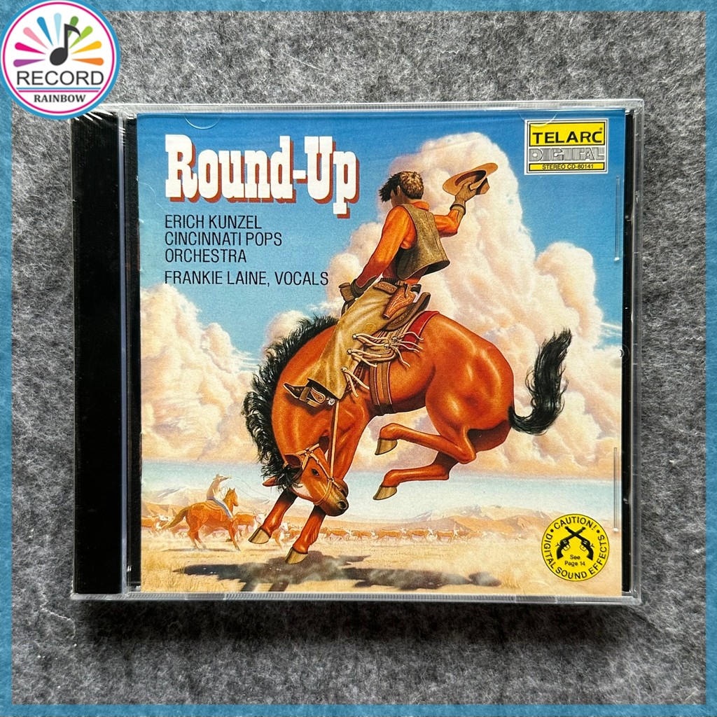 Erich Kunzel Round-Up Cincinnati Pops Orchestra Frankie Laine Original CD Album [Sealed] Brand New G