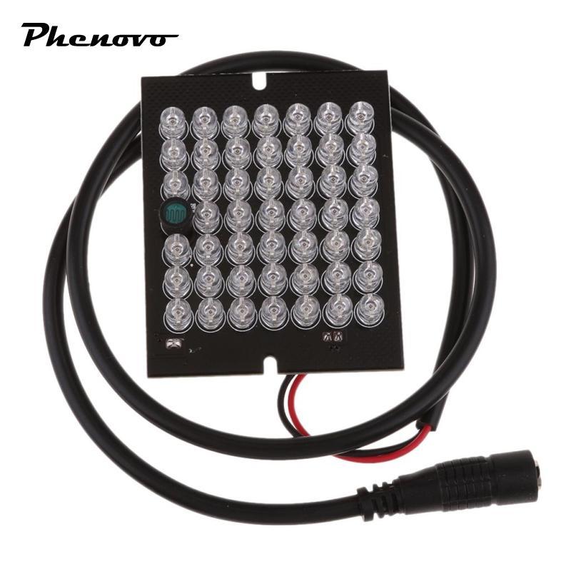 Bảng chiếu sáng hồng ngoại 48 LED 940nm IR 90 cho Camera an ninh CCTV