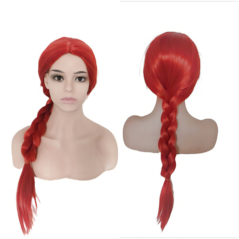 Nhân vật câu chuyện đồ chơi Jessie Jessie cosplay Bím xoắn đỏ Lễ hội Halloween Tóc giả