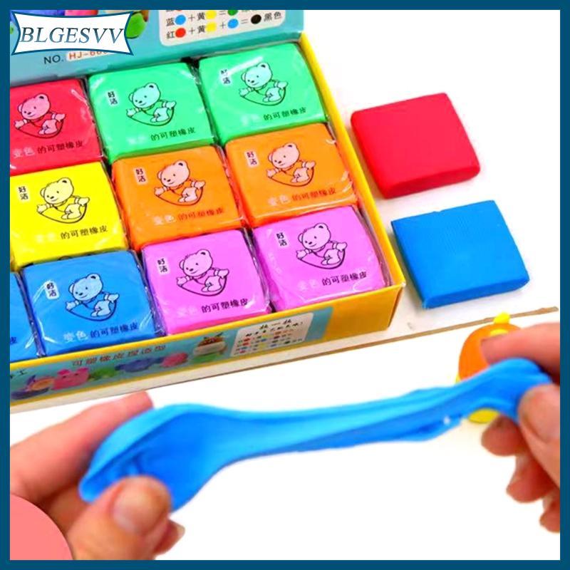 Blg 2 Bộ Tẩy Kneaded Plasticity Eraser Moldable Eraser Artist Eraser