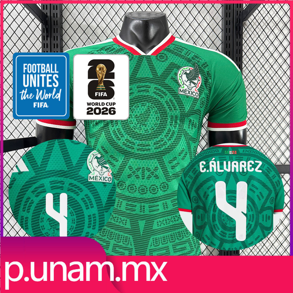 2026-27 Áo thun phiên bản cầu thủ địa phương Jersey Mexico Jersey Player