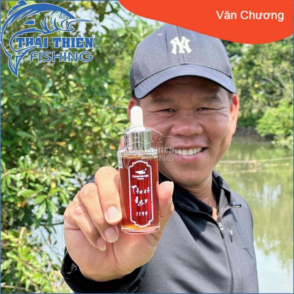 Tinh Mùi Câu Cá Trắm Đen Chung Nguyễn Fishing, Thanh Ngư 1199 Chai 50m - Đồ  Câu Văn Chương