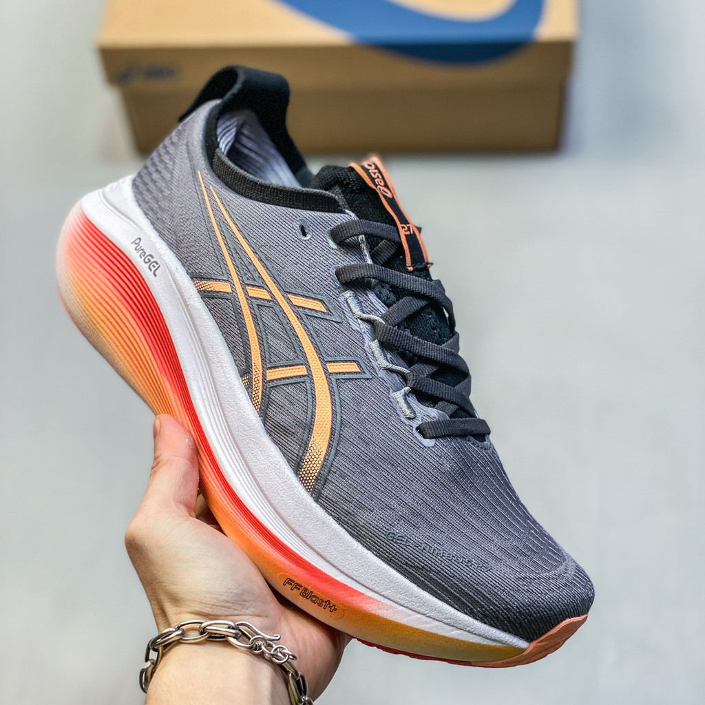 Gel-Nimbus 27 Giày Thể Thao Nhẹ Và Thoáng Khí, Giày Chạy Bộ Chống Sốc Cổ Điển ZQEJ