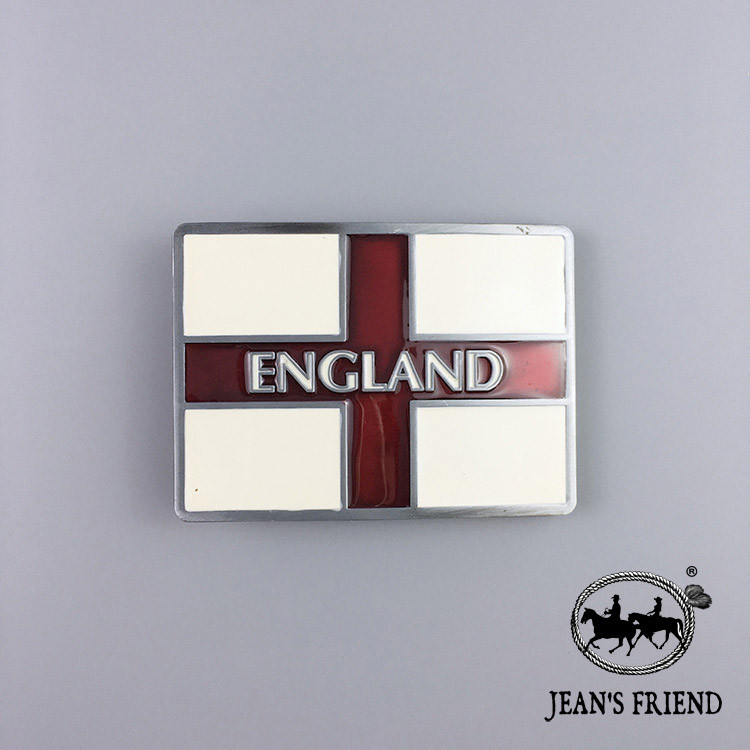 Denim Good Partner England Banner Belt Buckle < England Team > Khóa thắt lưng