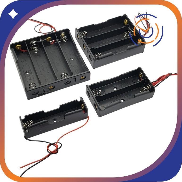 Đế pin 18650 - Đế Pin Cell - Đế Pin Nối Tiếp 1/2/3/4Cell