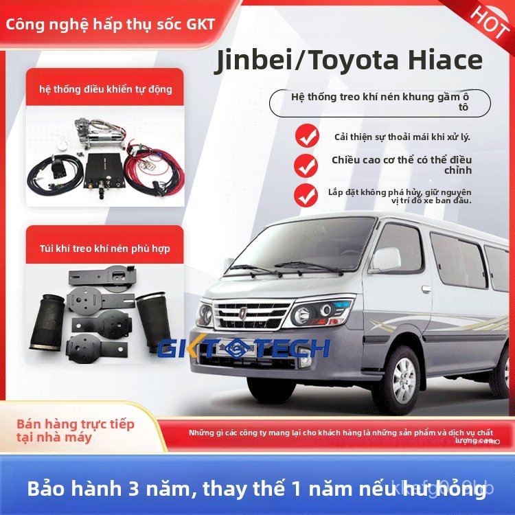 Giảm xóc bóng hơi treo khí nén độ gầm xe tải van Iveco Daily camper chính hãng bán chạy giao nhanh