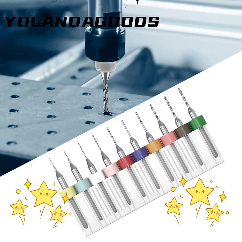 YOLA Mini CNC Khoan Bit Punch Tool Gỗ CNC Khoan Khắc Bit Carbide CNC Phay Cắt