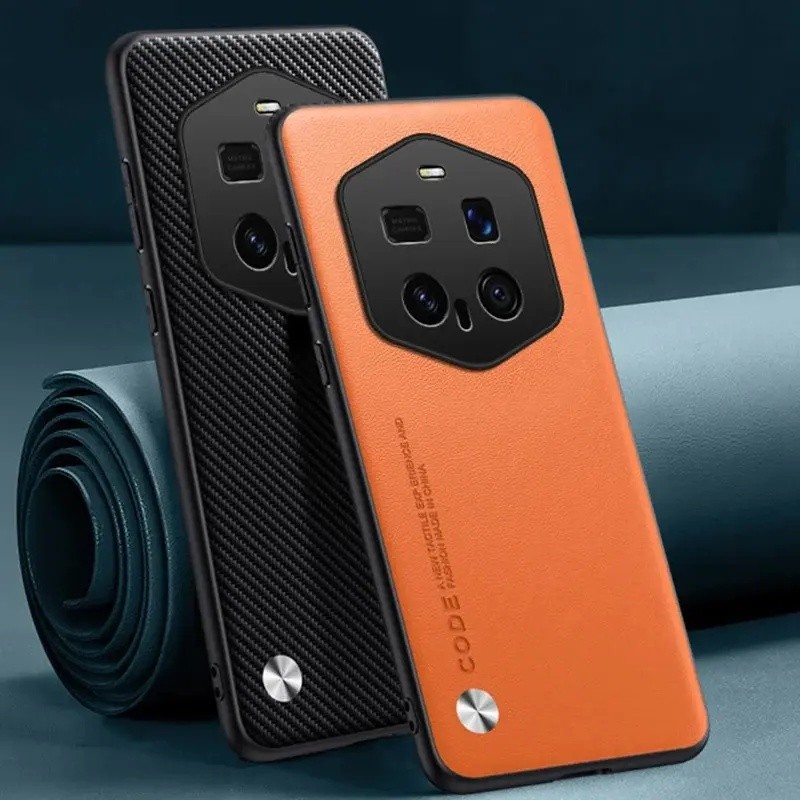 Ốp Da PU Sang Trọng Cho Honor Magic 7 RSR Ốp Lưng Silicon Bảo Vệ Toàn Diện Ốp lưng Honor Magic 7 Pro