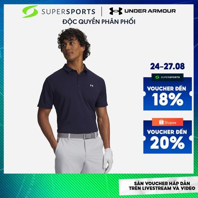 Áo Polo Nam Under Armour Tee To Green Pique - 6012303-410