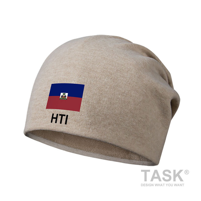 Haiti Haiti Baotou Đi Xe Đạp Nightcap Lông Cừu Xếp Chồng Mũ Nam Nữ Ấm Khăn Trùm Đầu Mùa Đông Bộ Ràng