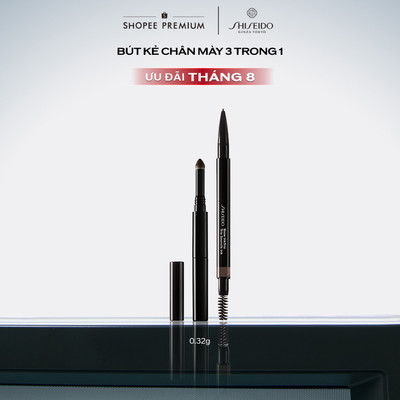 Bút kẻ chân mày 3 trong 1 Shiseido Brow InkTrio 0.31g