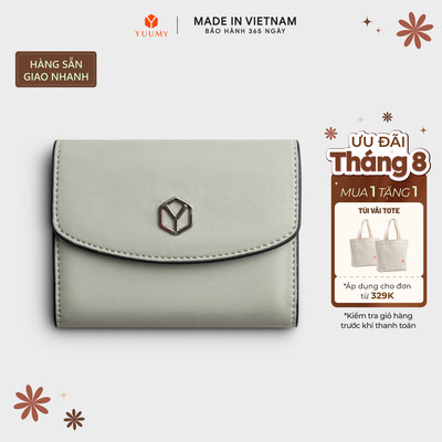 Ví Yuumy (Thời trang nữ đựng thẻ ngăn xếp tiện lợi - Ví da Seasand YV108) Bagsmart