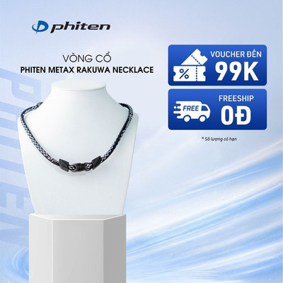 Vòng Cổ Phiten Rakuwa Necklace Metax Hỗ Trợ Cân Bằng Cơ Thể Chăm Sóc Sức Khỏe Phong Cách Thời Trang