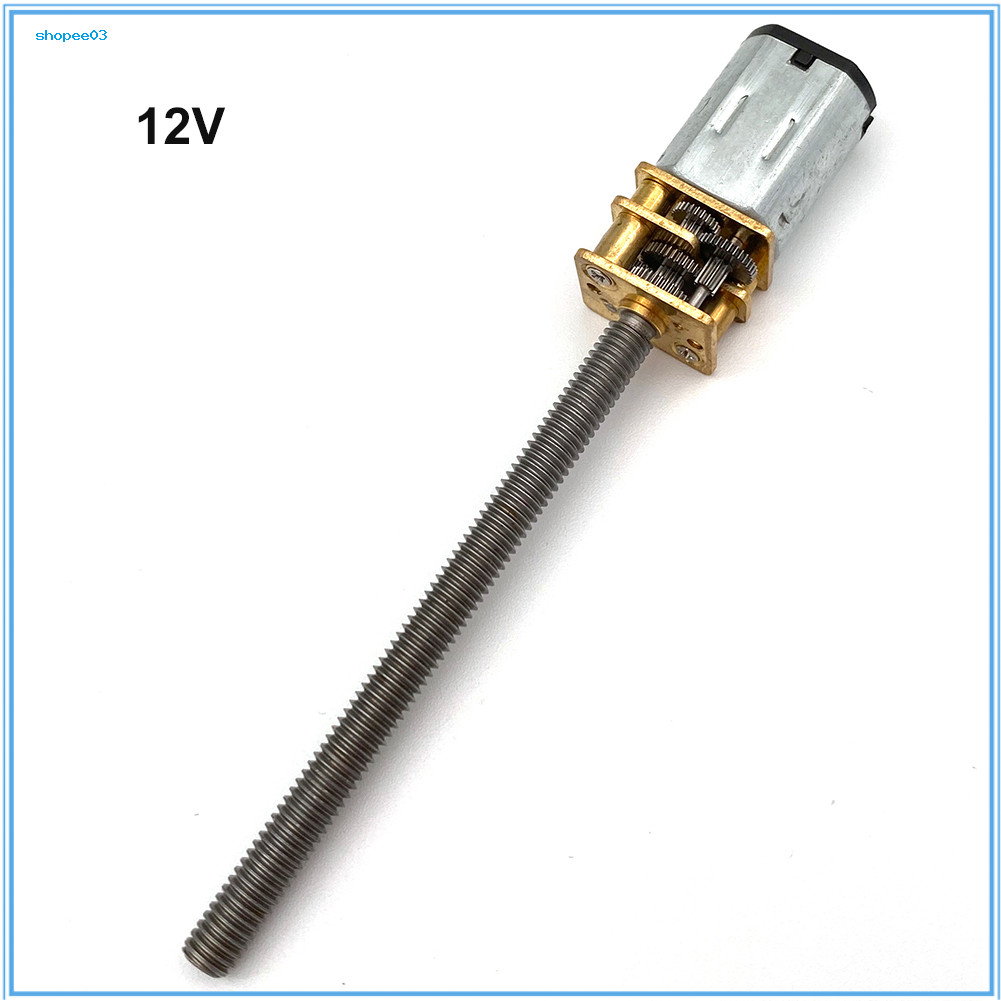 [Ky] Động cơ bánh răng kim loại Mini điện DC 6V / 12V N20