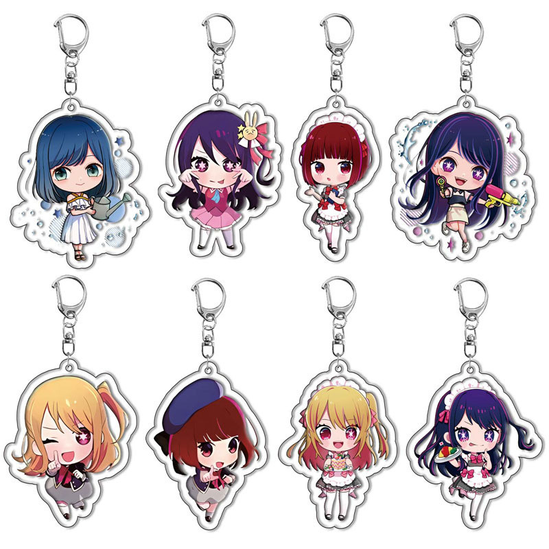 Móc khóa Acrylic My Push Child Ai Hoshino Hoshino Mii Anime
