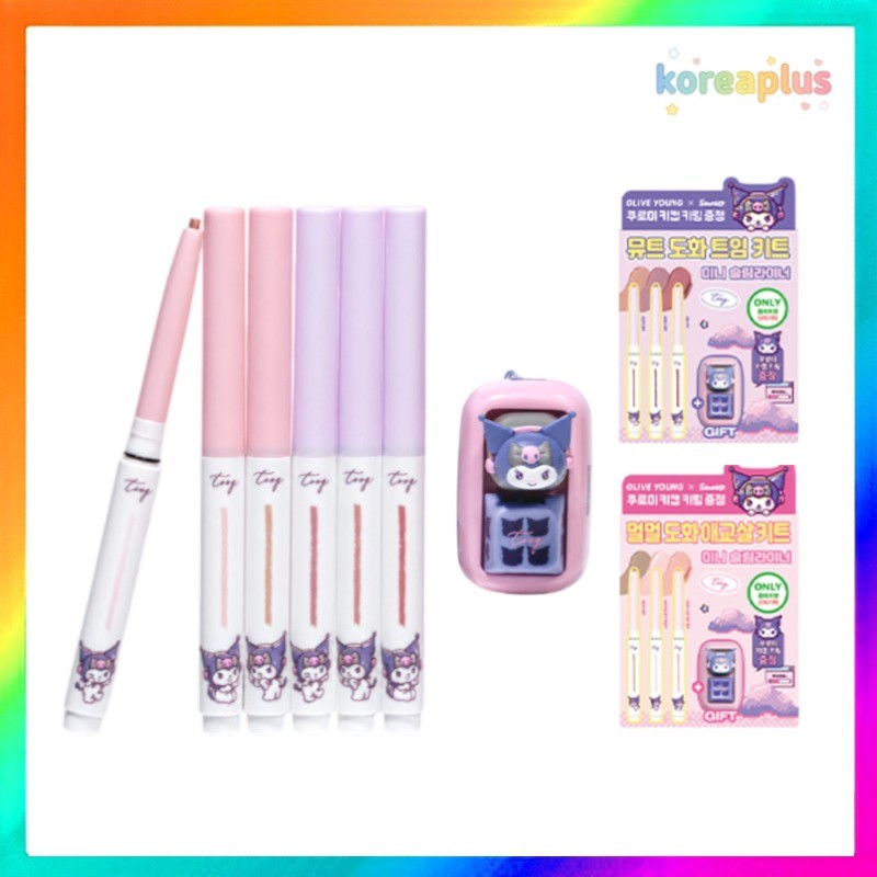 [TOOQ] Bộ đặc biệt SANRIO Dohwa Mini Liner KUROMI EDITION