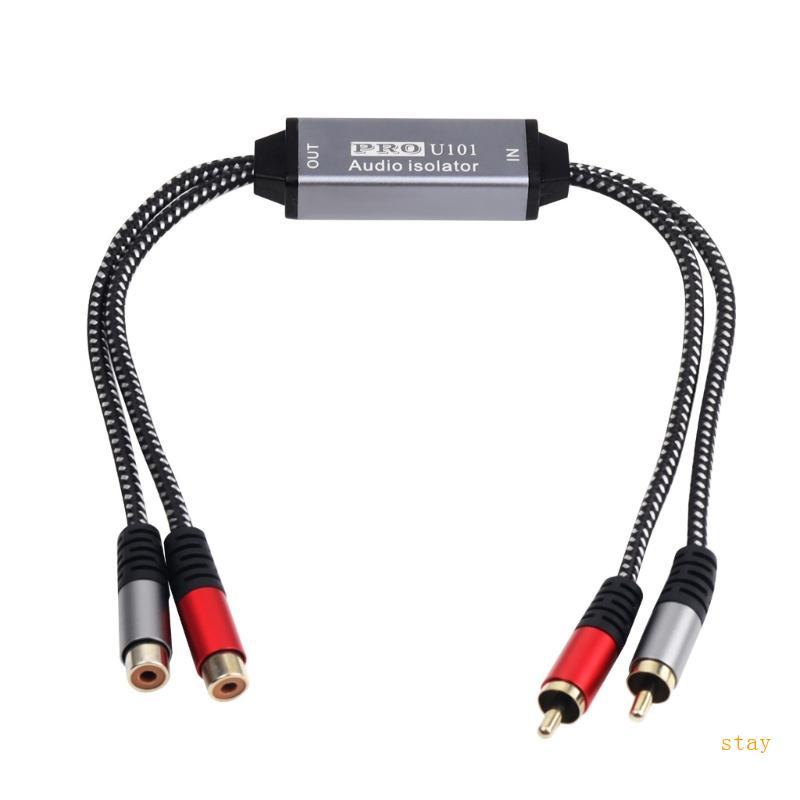 Stay Ground Looping Noise Isolator Eliminator với đầu nối âm thanh cho âm thanh trong suốt