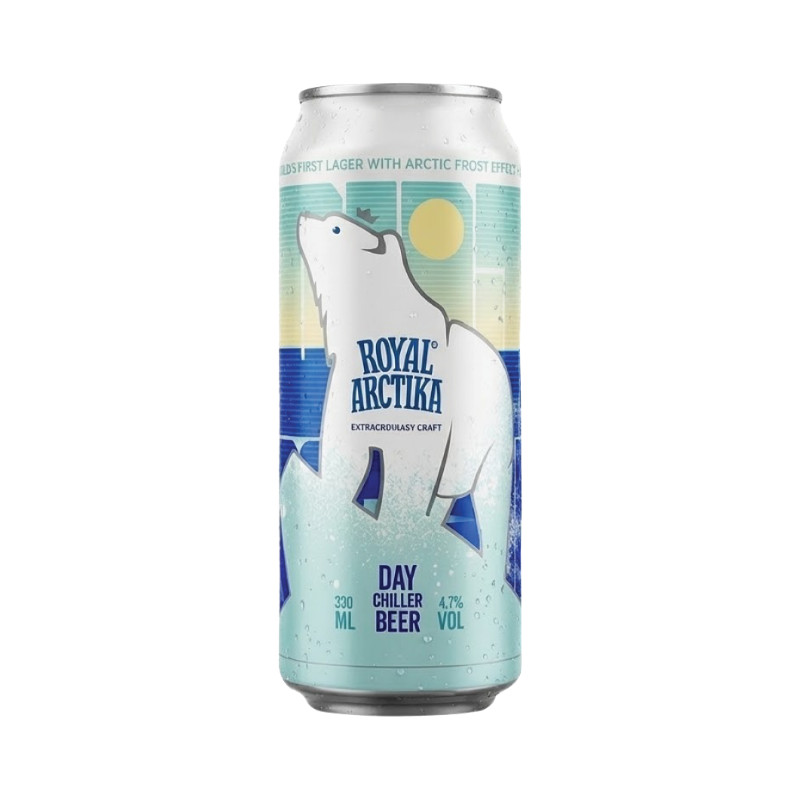 Bia Royal Arctika Day Chiller lon 330ml - 77101