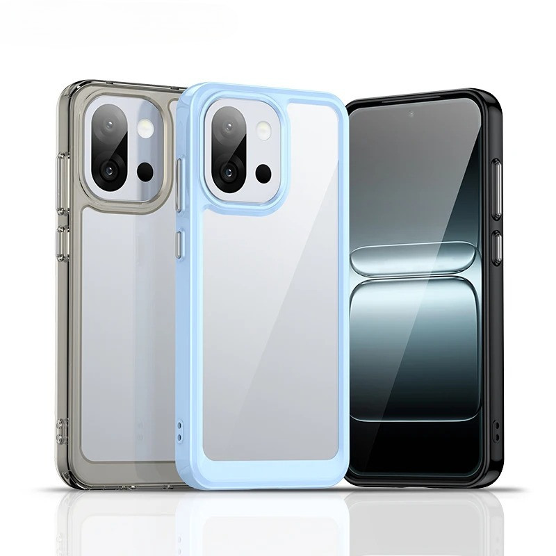Ốp TPU Trong Suốt Nhiều Màu Sắc Cho OnePlus 13T Ốp Lưng Cho OnePlus 13s Dành Cho OnePlus 13s Vỏ Cứng