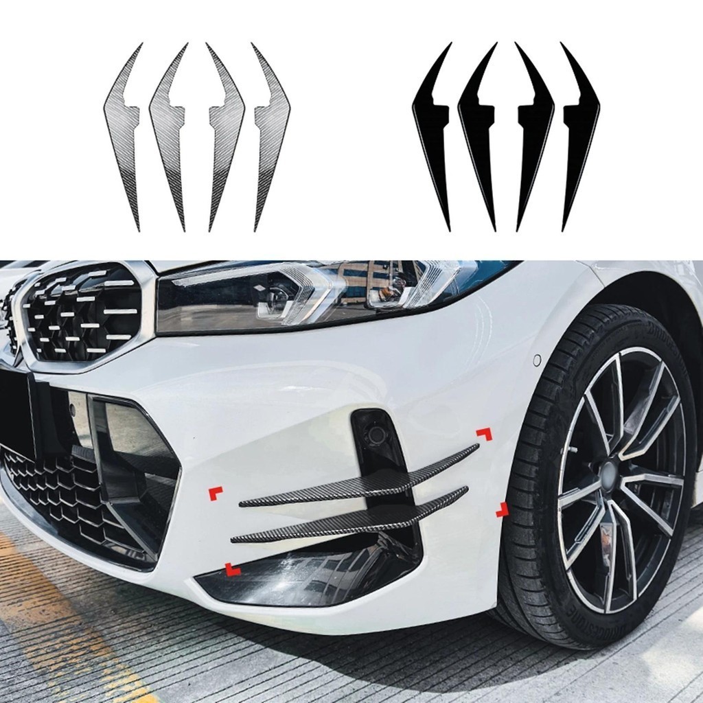Cản Trước Bên Lỗ Thông Khí Bao Viền Cho Xe BMW 3 Series G20 G21 G28 LCI M Sport 318i 320i 330i M340i