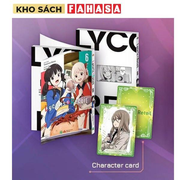 Sách - Lycoris Recoil - Tập 6 - Bản Đặc Biệt - Tặng Kèm Character Card
