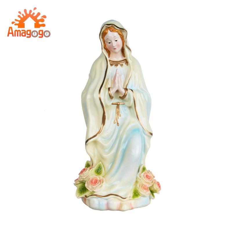 Amagogo Tượng Mẹ Maria Chân Phước Với Ấm Áp Cầu Nguyện Tượng Mẹ Maria Như Sứ