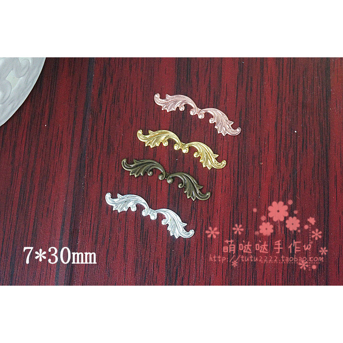 Lolita lolita Hand-Made diy Dodo Crown Phụ kiện Mũ đồng Chất liệu Trang trí Phụ kiện chạm khắc Cánh 
