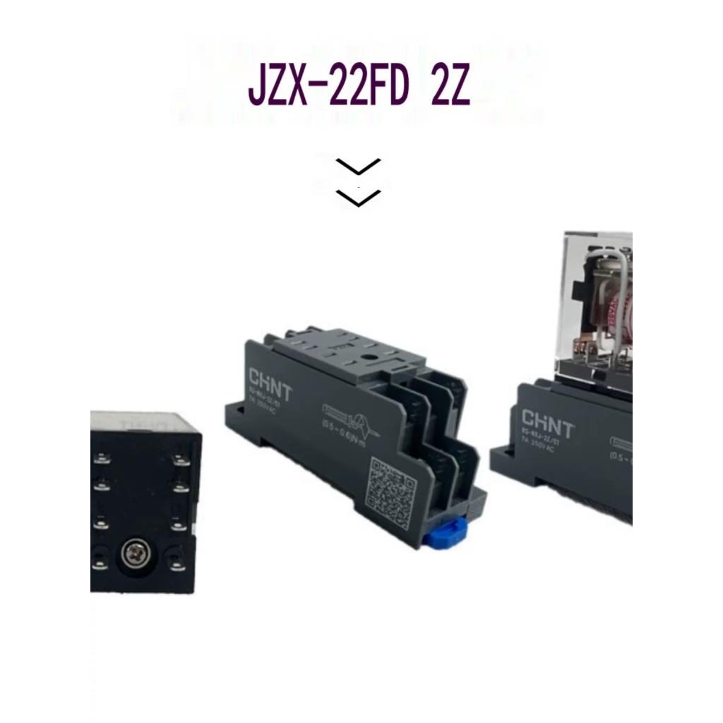 Rơle trung gian nhỏ Zhengtai JZX-22F (D) 2Z 4Z 22FD JQX-13FD Rơle nhỏ 24V