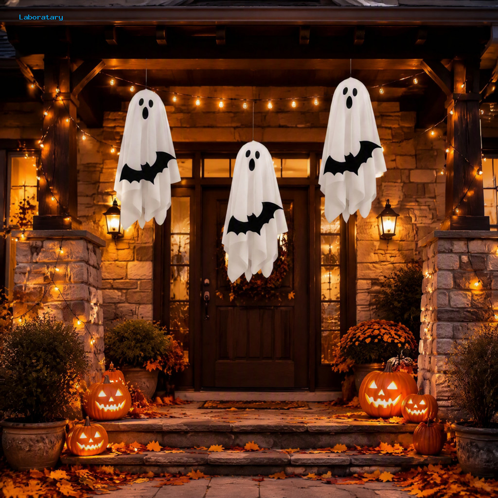 3 Chiếc Trang Trí Sân Lễ Hội Chống Thời Tiết, Bộ Đồ Trang Trí Halloween Sáng Tạo, Hiệu Ứng Ma Ám Err
