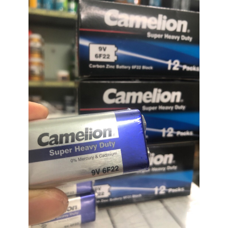 Hộp 12 Viên Pin Camelion 9v - 6F22 SIÊU BỀN SIÊU MẠNH
