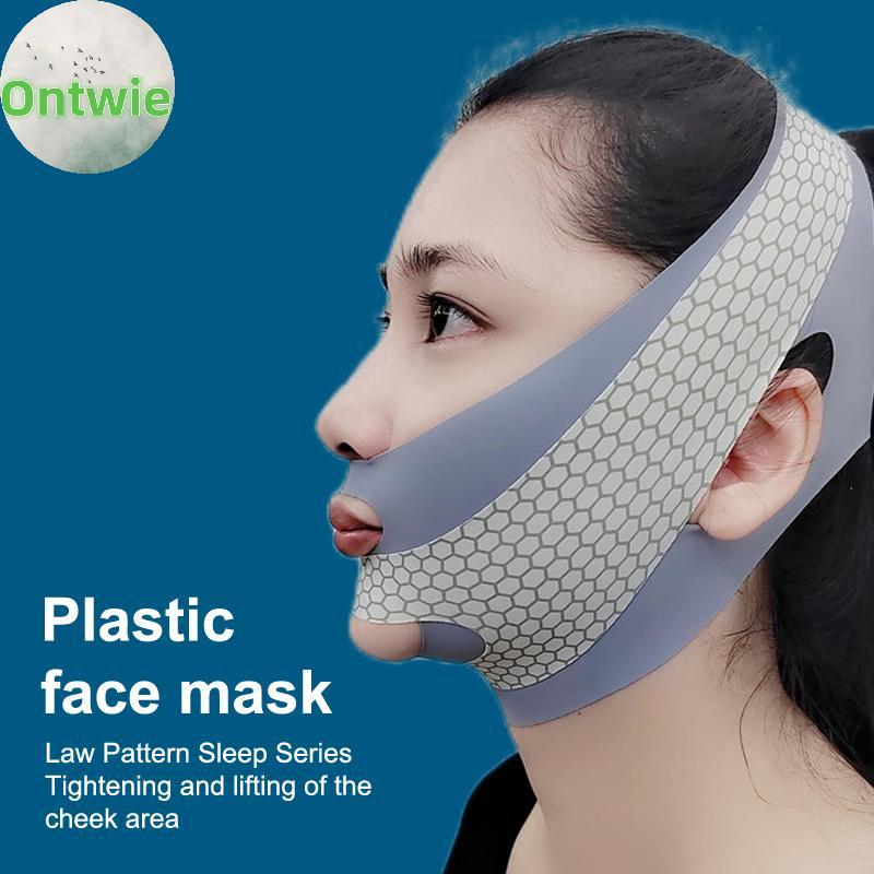 Ontwie Face-Lift With Sleep Face V Shaper Facial Slimming Bandage Relaxing Shape Lift Giảm Double Ch